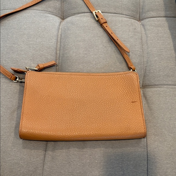 Brown Leather Crossbody Bag